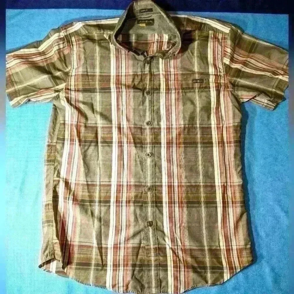 Eddie Bauer Button Down T-shirt - Size Medium